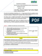 Convocação e Comprovação de Títulos para Distribuição de Aulas - Londrina - 27 de Setembro de 2021 Arte Grupo 01
