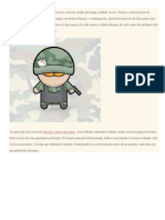 Cómo Crear Un Vector Soldado Personaje en Illustrator