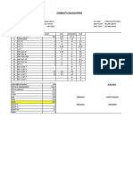 Stability Calculation: JUNI 2021