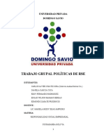 Trabajo Grupal Políticas de Rse