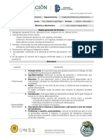 Estructura Del Reporte Final