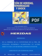 Heridas Hemorragias y Shock