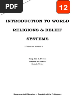 MELCs (Introduction of World Religion and Belief System) | PDF | Yoga ...