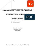 Introduction To World Religions & Belief Systems: 2 Quarter: Module 5