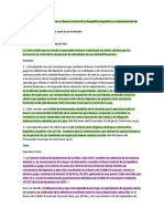 Ratto Gustavo y Otros Contra BCRA Indemnización de Daños y Perjuicios