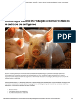 Artigos - Imunologia Básica - Introdução e Barreiras Físicas À Entrada de Antígenos - Ourofino Saúde Animal
