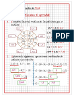 ARITMETIC 3RO (7 Diciembre) Clasee