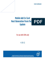 Mobile Add in Card NGFF Update - Intel 技术文件