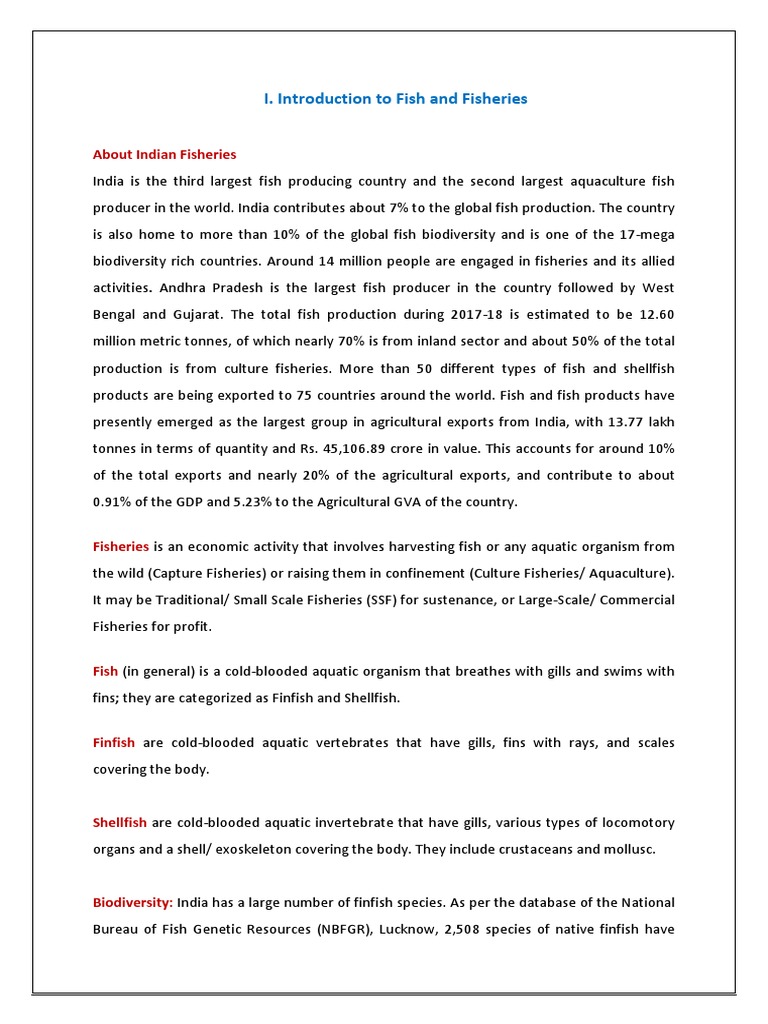 Indian Fisheries Overview | PDF | Tuna | Bivalvia