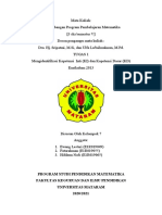 Program Studi Pendidikan Matematika Fakultas Keguruan Dan Ilmu Pendidikan Universitas Mataram 2020/2021