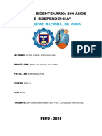 Investigación Orientada - Capacidad y Potencial Eléctrico