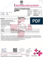 Laboratory Covid-19 PCR Test Report