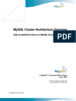 Mysql Cluster Technical Whitepaper