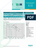 Catalogo Bombas Agua Potable Qe 1,5 100, Qe 1,5 150