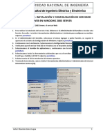 LAB03C Instalación y Configuración Servidor Web en Windows 2003 Server