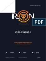 Iron - Finance: Partial Collateralised Stablecoin On The Binancesmartchain