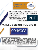 Conv Proyecto Literario Divulgacion 2021