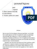 Higiene Pessoal: Um Fator Importante para a Saúde