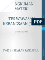 Bahan Materi Tes Wawasan Kebangsaan TWK