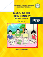 Music10 - q1 - slk1 - Music of The 20th Century - v1 Converted 1
