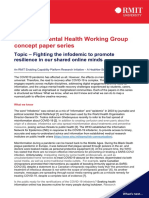 COVID-19 Mental Health Working Group Concept Paper Series