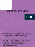 Object of Preposition