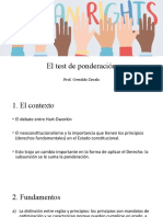 El Test de Ponderación