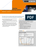 Big End Bearing Temperature Monitoring Sales Leaflet