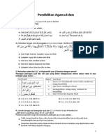 SOAL Pendidikan Agama Islam (PROFESIONAL)