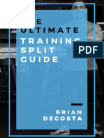 The Ultimate Training Split Guide by Brian DeCosta