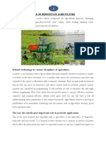 Role of Rebotics in Agriculture PDF