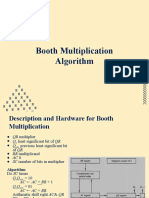 Booth Multiplication Algorithm