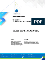 Modul 1 - Eksistensi Manusia