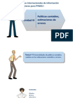 Generalidades de Políticas Contables, Cambios en Las Estimaciones Contables y Errores