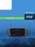 User Guide: Linksys E1000