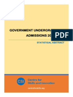 Government Undergraduate Scholarship Admissions 2020