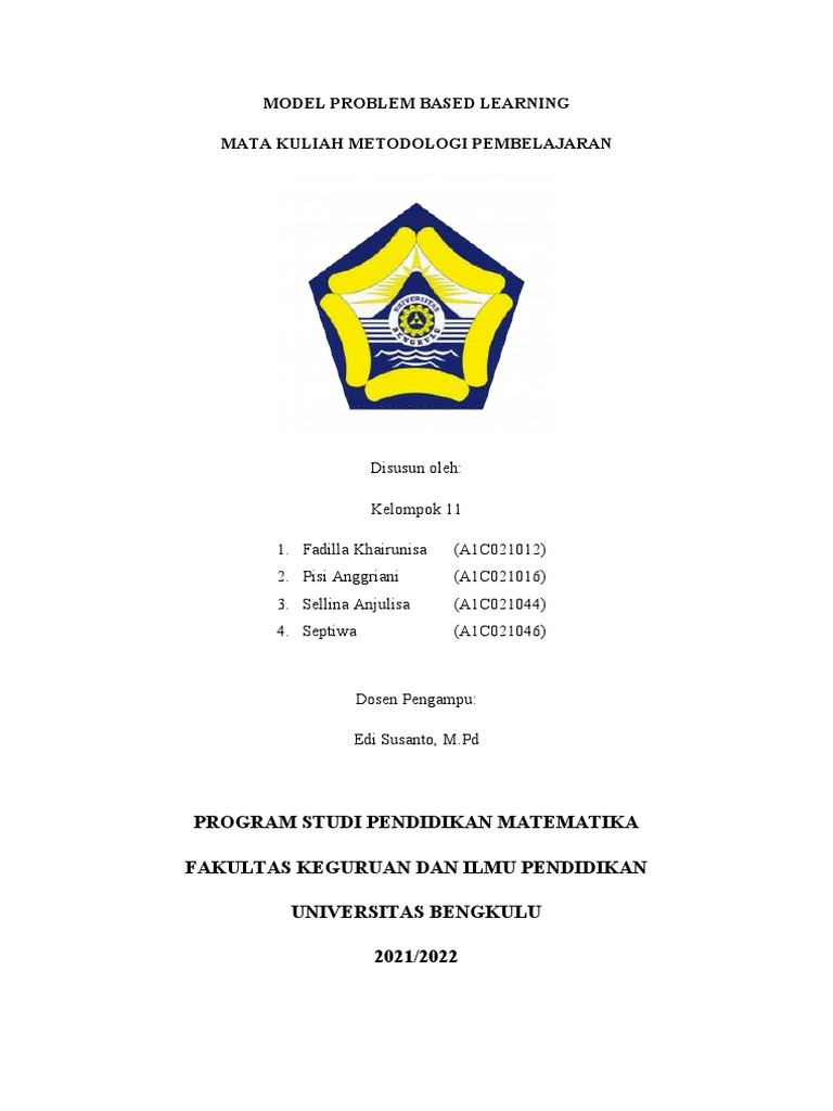 Model Problem Based Learning dalam Pendidikan | PDF
