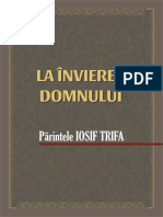 Părintele Iosif Trifa, La Învierea Domnului