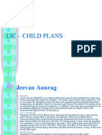 Lic - Child Plans