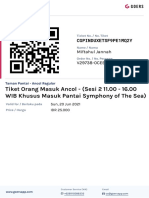 [Venue Ticket] Tiket Orang Masuk Ancol - (Sesi 2 11.00 - 16.00 WIB Khusus Masuk Pantai Symphony of The Se-- - Taman Pantai - Ancol Regular - V29738-0CEEE42-107