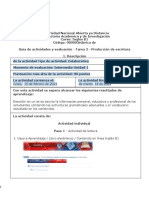 Copia Traducida de Activities Guide and Evaluation Rubric - Unit 1 - Task 2 - Writing Production