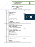 Study Plan - MTH