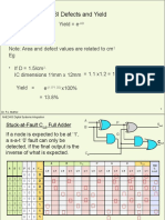 Digital Systems VLSI Defects Yield