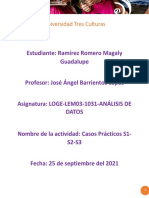 Loge Lem03 1031 Ramírez Romero Magaly Guadalupe Análisis de Datos s1 s2 s3