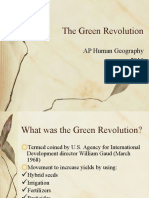 The Green Revolution: AP Human Geography 2016