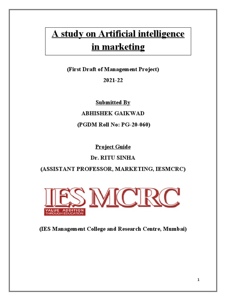 Strategic AI Framework for Marketing | PDF | Artificial Intelligence ...