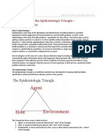 Ebola Outbreak The Epidemiologic Triangle Informational Text Nobio