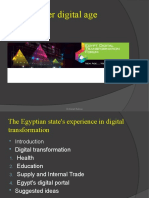 Egypt Under Digital Age