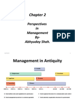 Perspectives in Management By-Abhyuday Shah