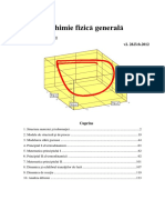 Chimie Fizică Generală